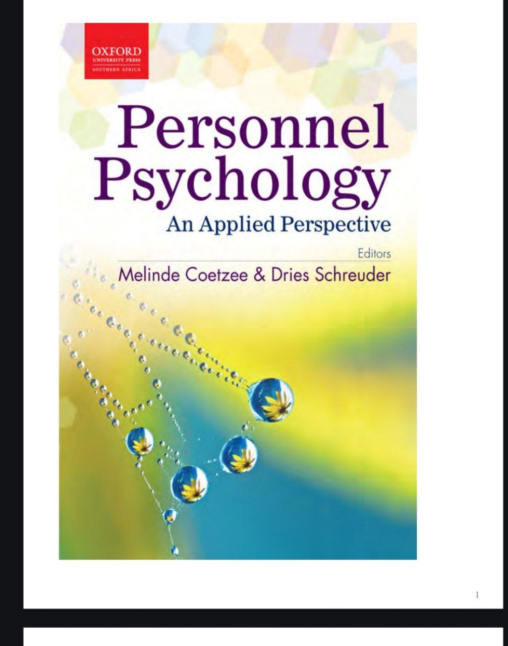 Personnel Psychology cover